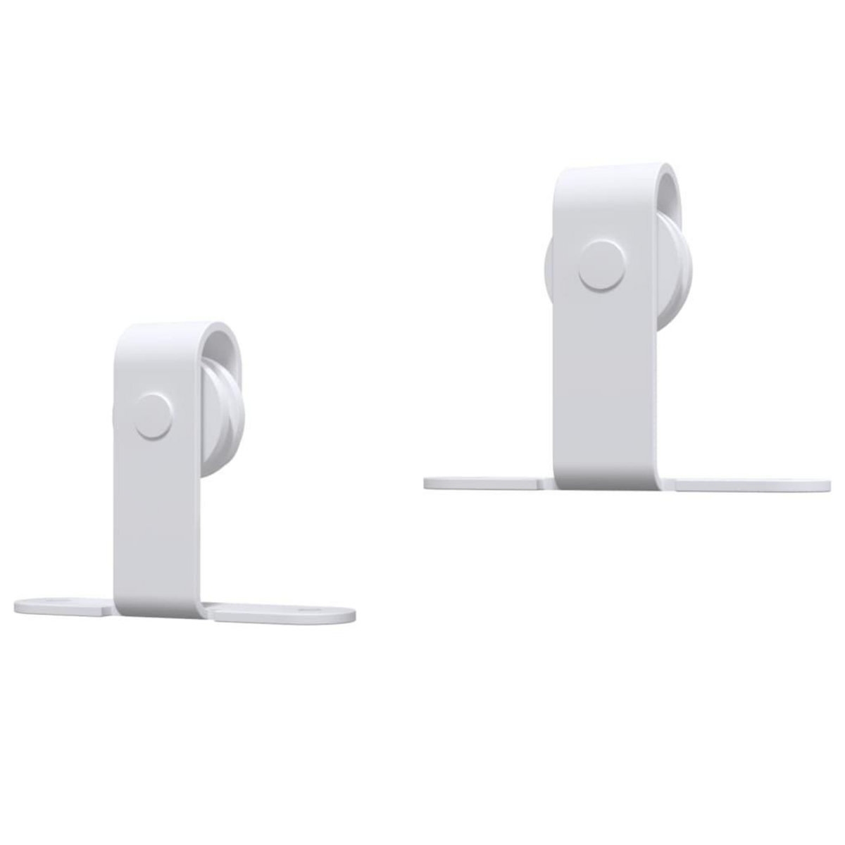 VIDAXL Kit mini de porte d'armoire coulissante Acier au carbone 122 cm