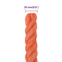 Voir la diapositive 6 : VIDAXL Corde de travail Orange 20 mm 25 m Polypropylene