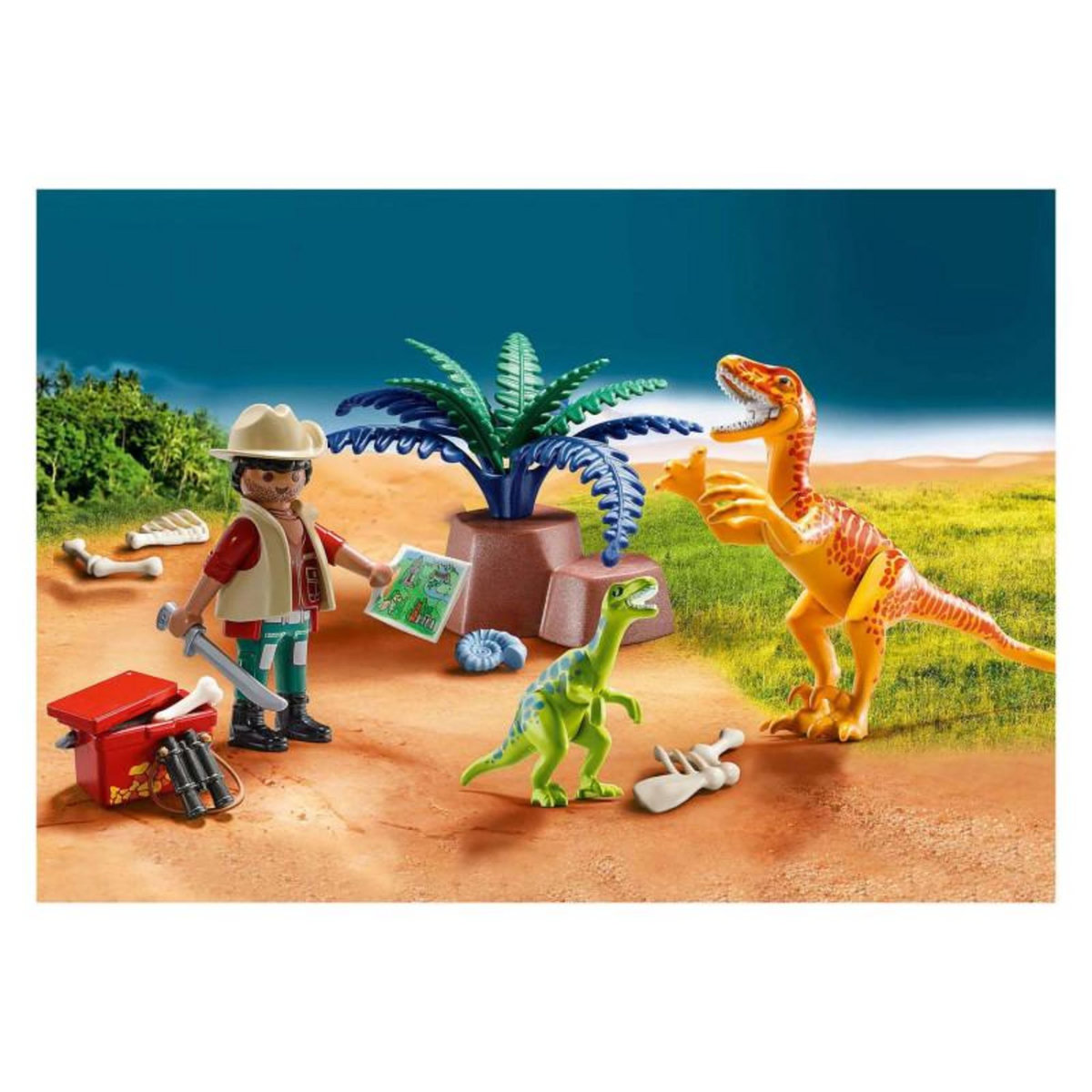 PLAYMOBIL Playmobil Dinos Suitcase Dino Explorer - 70108 70108