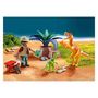 Voir la diapositive 3 : PLAYMOBIL Playmobil Dinos Suitcase Dino Explorer - 70108 70108