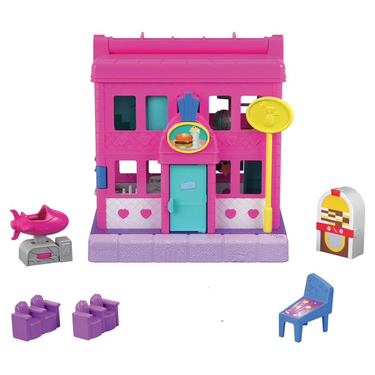 MATTEL Pack de 3 magasins Polly Pocket