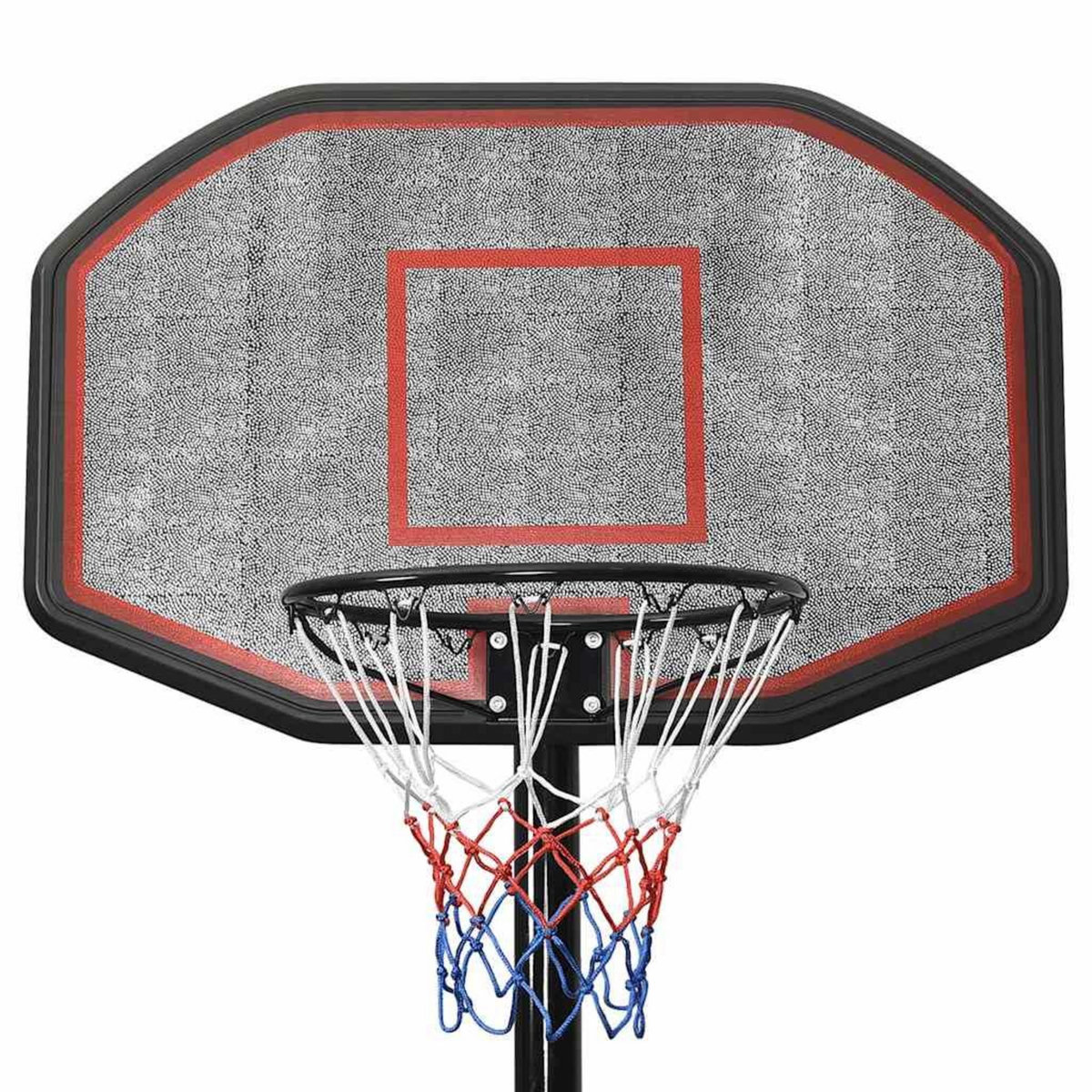 VIDAXL Support de basket-ball Noir 258-363 cm Polyethylene