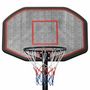 Voir la diapositive 5 : VIDAXL Support de basket-ball Noir 258-363 cm Polyethylene