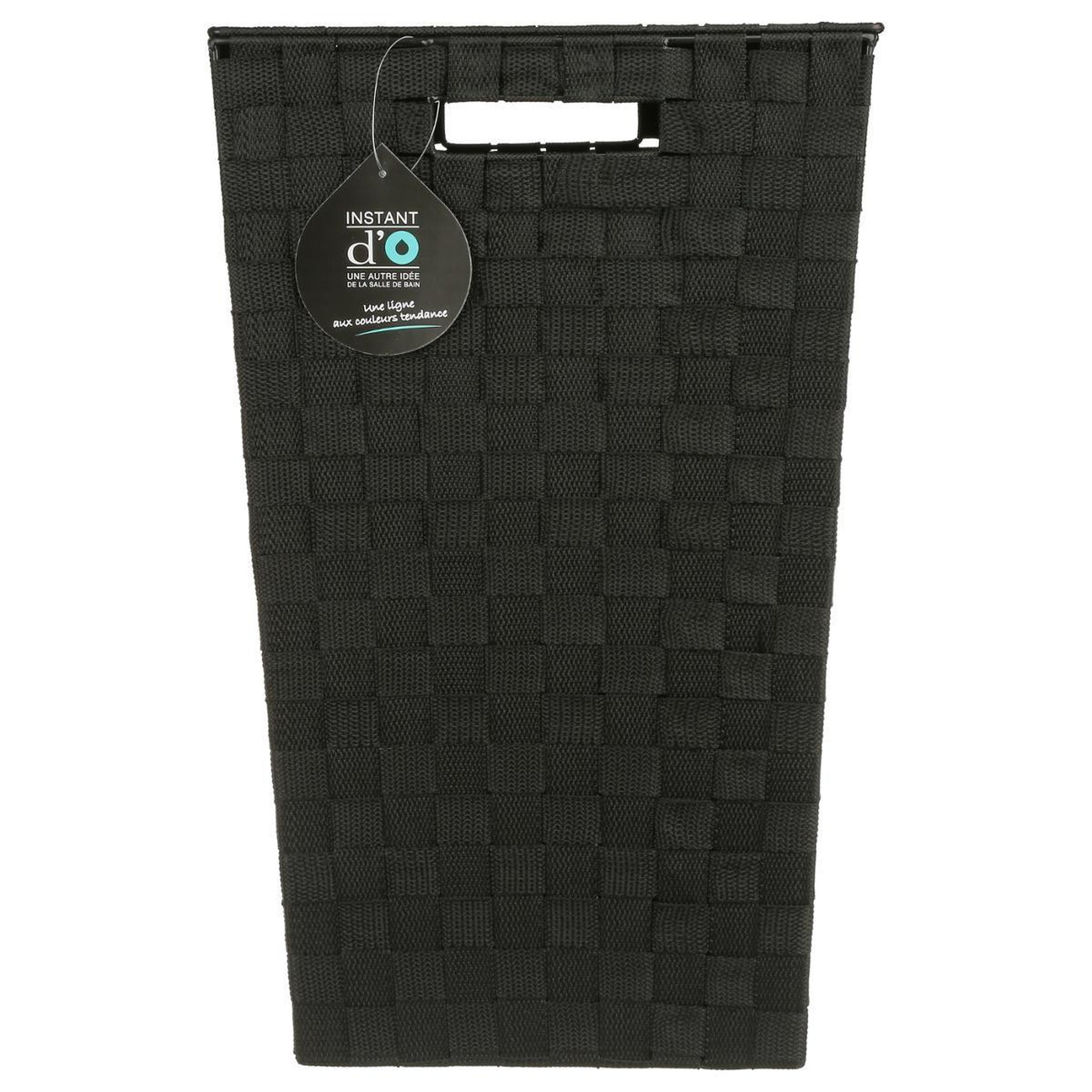 Voir la diapositive 5 : FIVE Panier à linge  lise  53cm noir