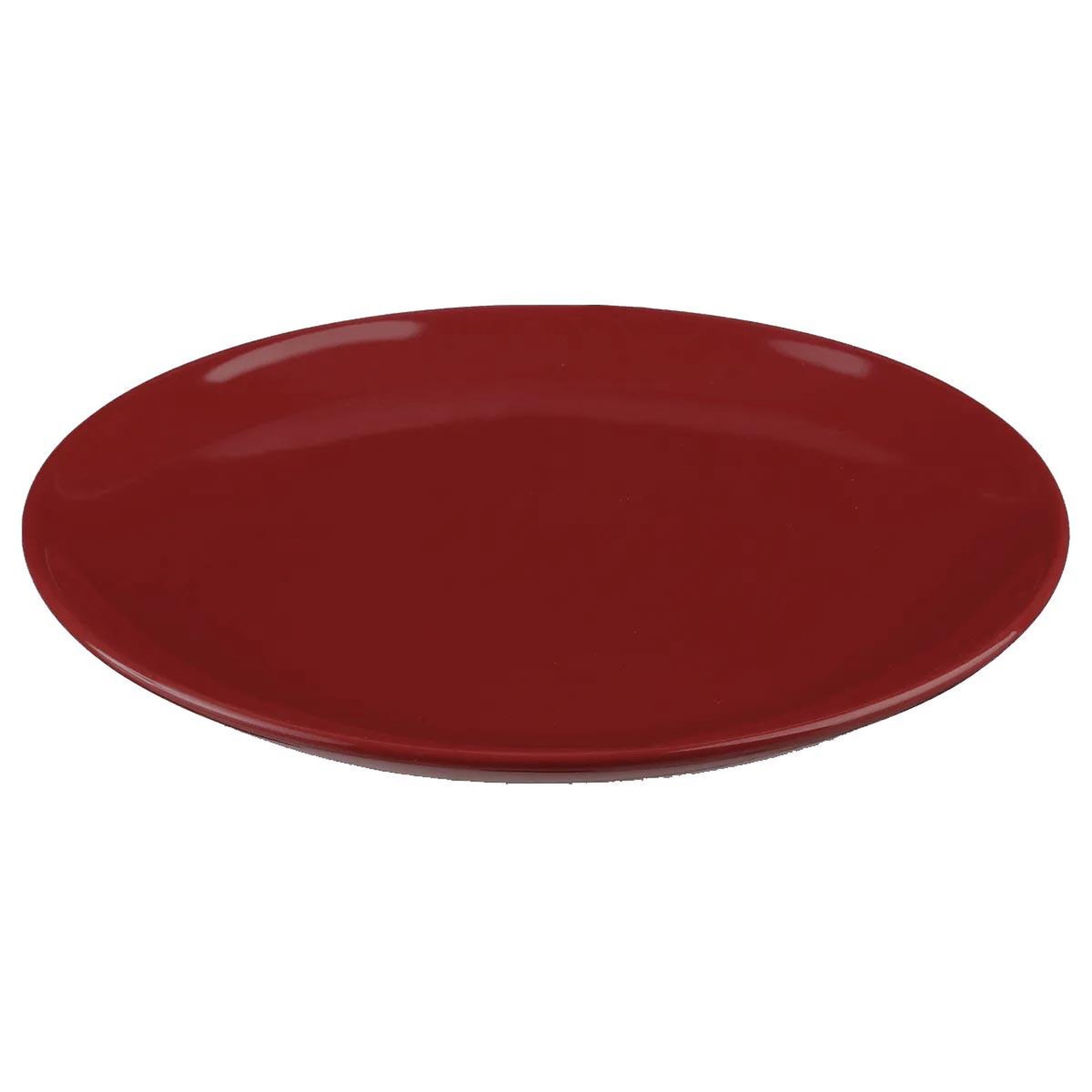 Voir la diapositive 2 : SECRET DE GOURMET Lot de 6 assiettes à dessert  colorama  20cm rouge