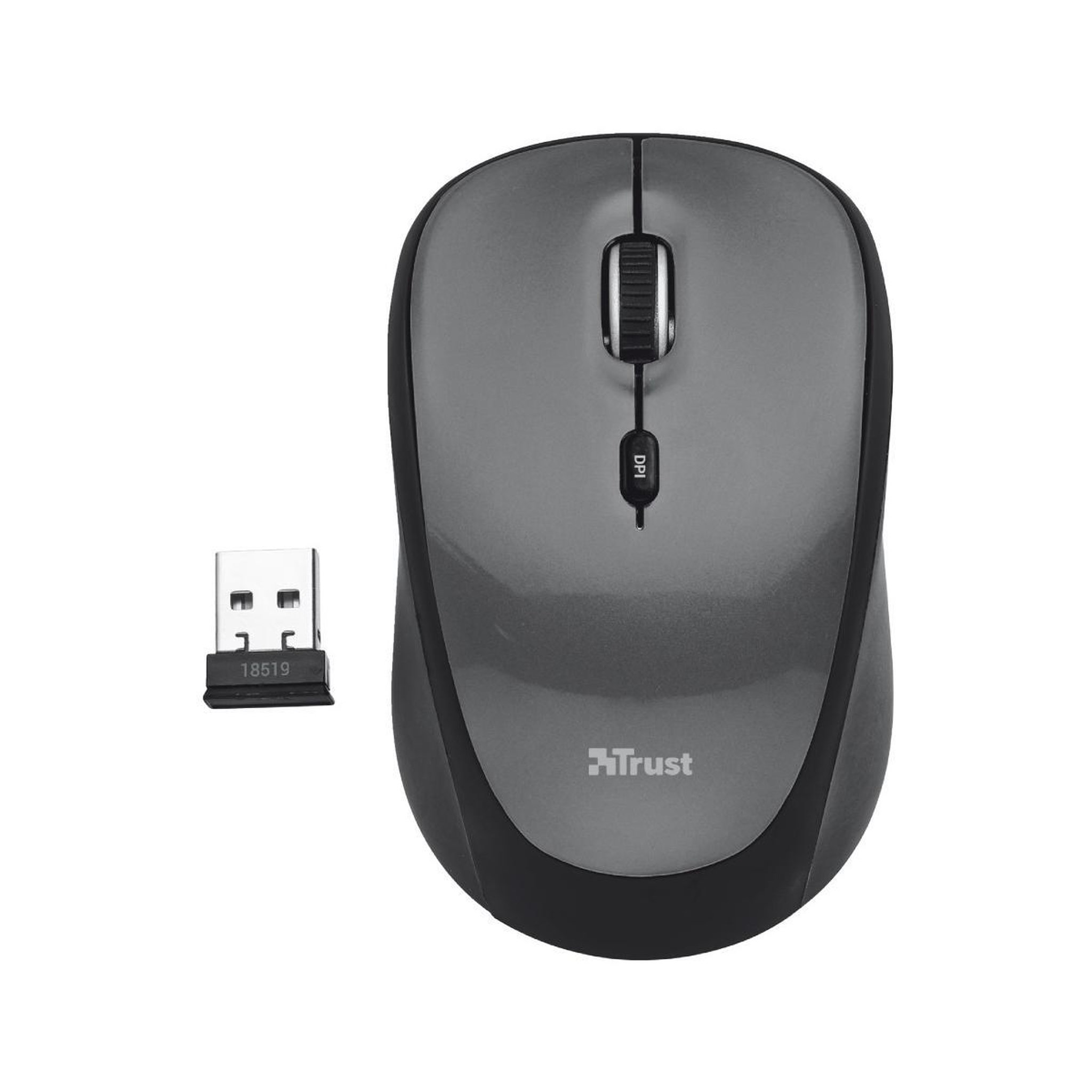 Voir la diapositive 3 : Trust Trust yvi souris rf sans fil optique 1600 dpi