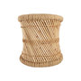 Voir la diapositive 4 : ATMOSPHERA Lot de 2 Tables d'Appoint  Nomade  38cm Naturel