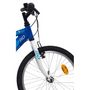 Voir la diapositive 2 : Vélo tout suspendu bleu - 20 pouces