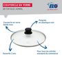 Voir la diapositive 5 : ELO Poêle 20 cm céramique sans PFAS et couvercle Elo Pure Ceramica