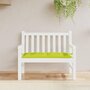 Voir la diapositive 3 : VIDAXL Coussin de banc de jardin vert brillant 100x50x7cm tissu oxford