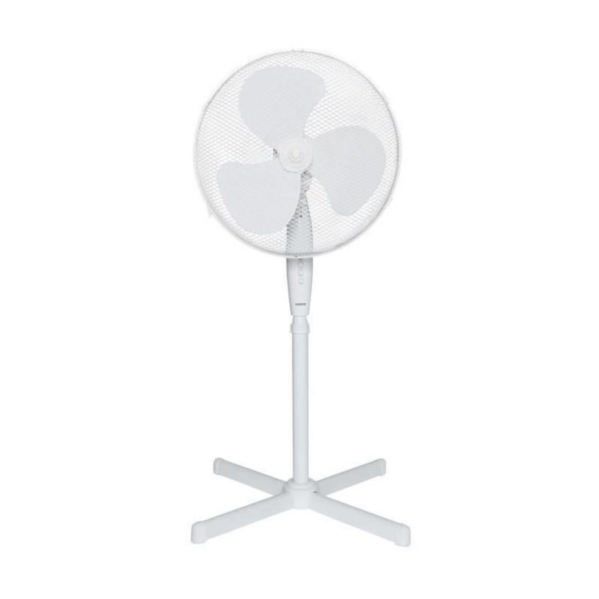 OCEANIC Ventilateur sur pied OCEANIC - 45W - Diametre 40 cm - Hauteur reglable - Oscillation - Blanc