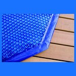UBBINK Bâche à bulles pour piscine azura - 355x490cm - h 130 cm - Bleu 