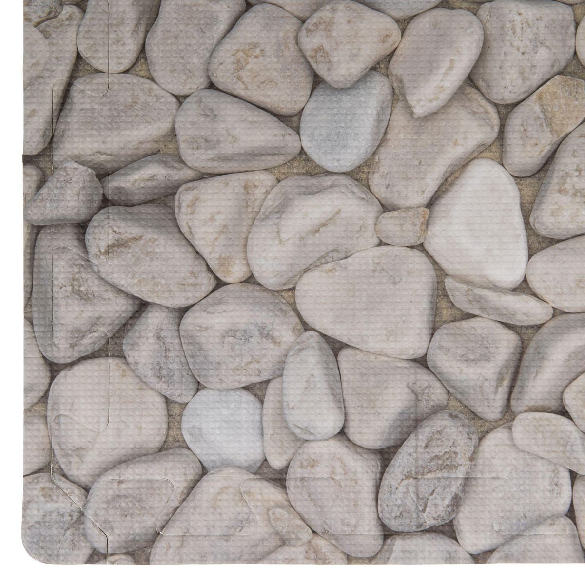 WERKAPRO Dalle pour piscine imprimé galet  50x50cm  1cm épaisseur 8 pièces WERKA PRO