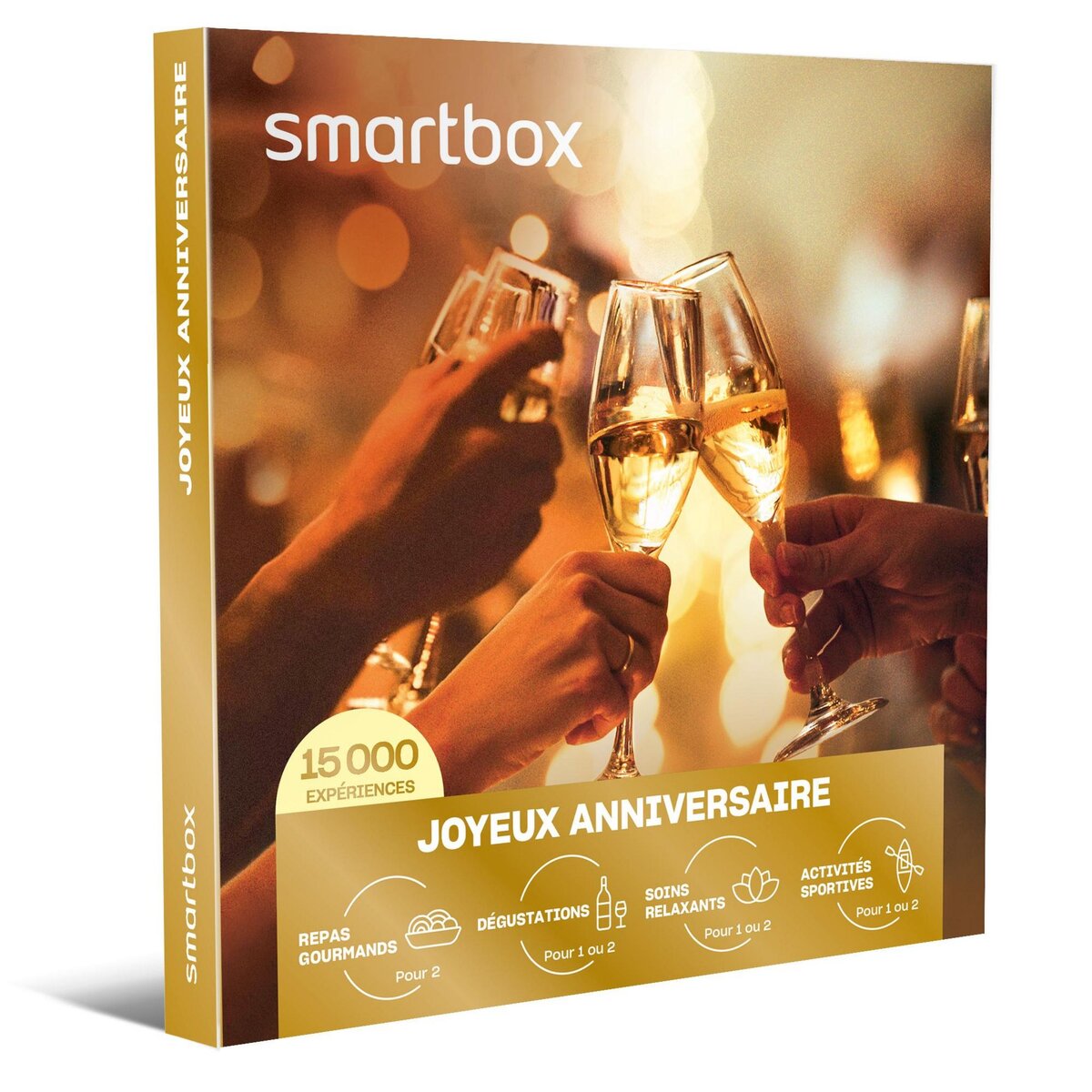 Smartbox Joyeux anniversaire - Coffret Cadeau Multi-thèmes pas cher 