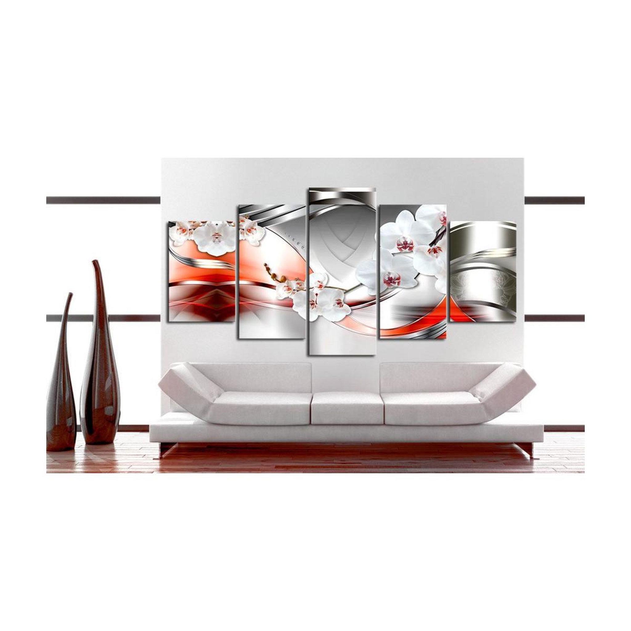 Voir la diapositive 2 : Paris Prix Tableau Imprimé  Flowers of Future II