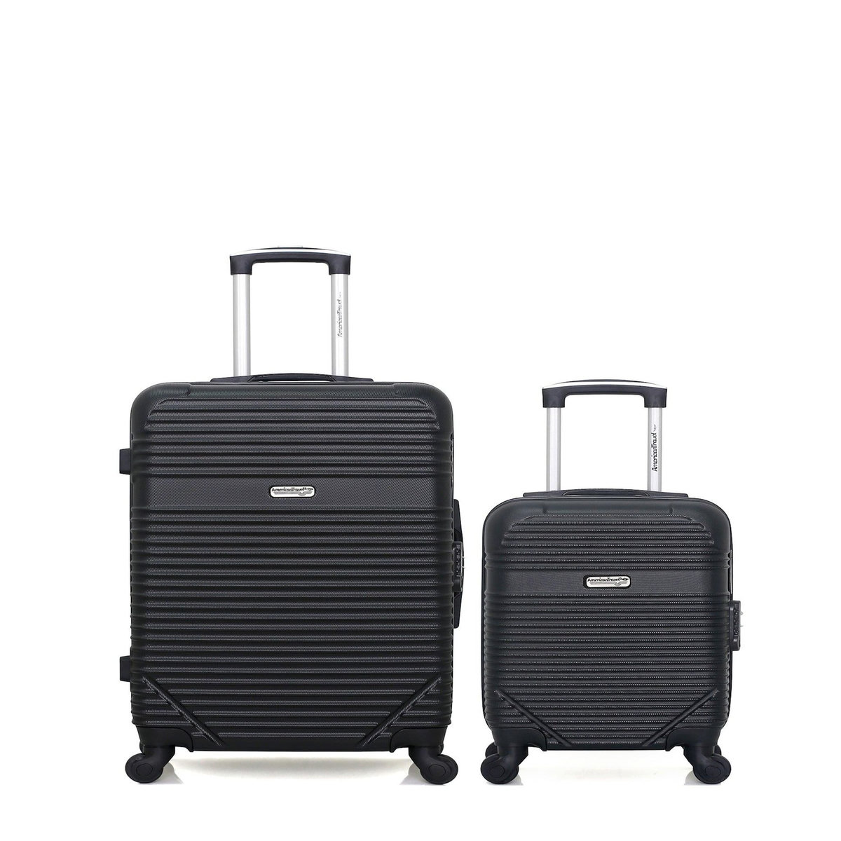 AMERICAN TRAVEL Lot de 2 - Valises weekend et cabine XXS MEMPHIS