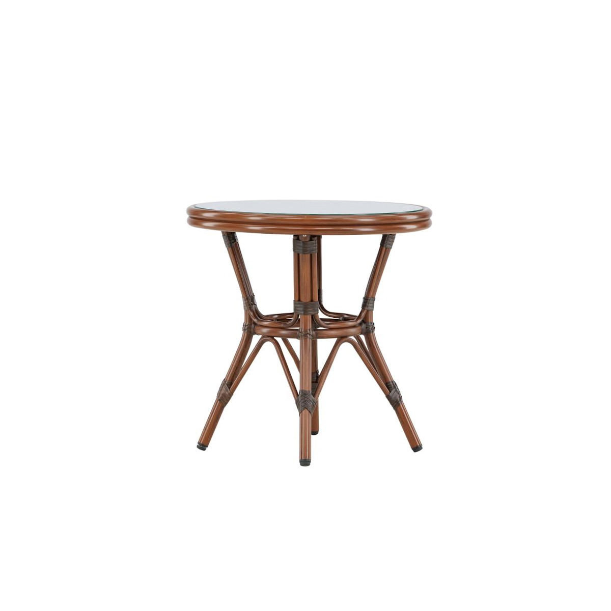 Paris Prix Table d'Appoint de Jardin  Sagres  60cm Marron