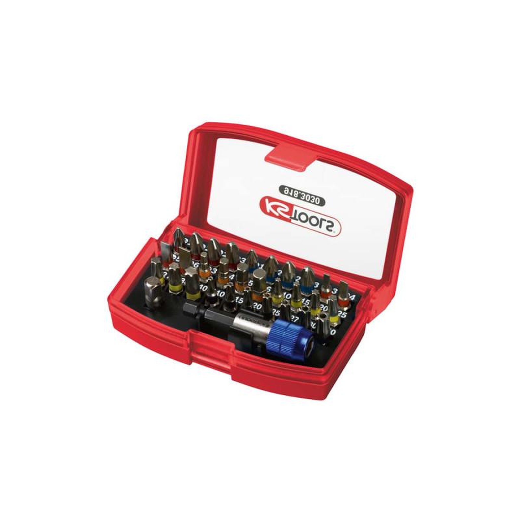 Ks Tools Jeu d'embouts ks tools torsion power - vissage à code couleur - 32 pcs - 918.3030