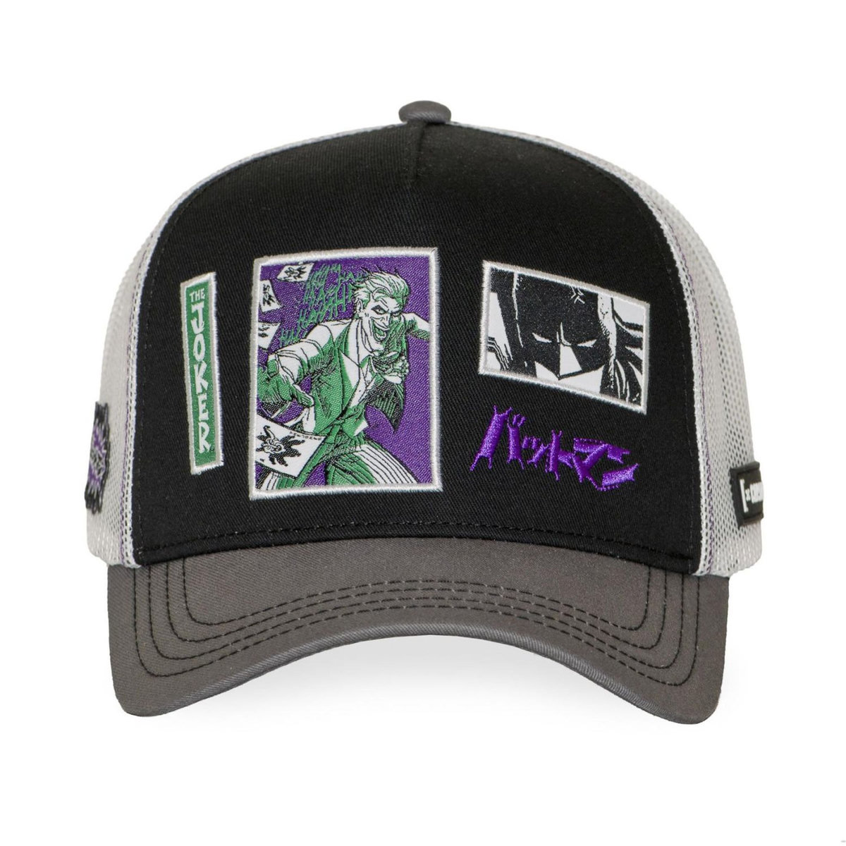 CAPSLAB Casquette trucker avec filet DC Comics Joker