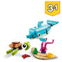 Voir la diapositive 4 : LEGO Creator 31128 - Le Dauphin et la Tortue