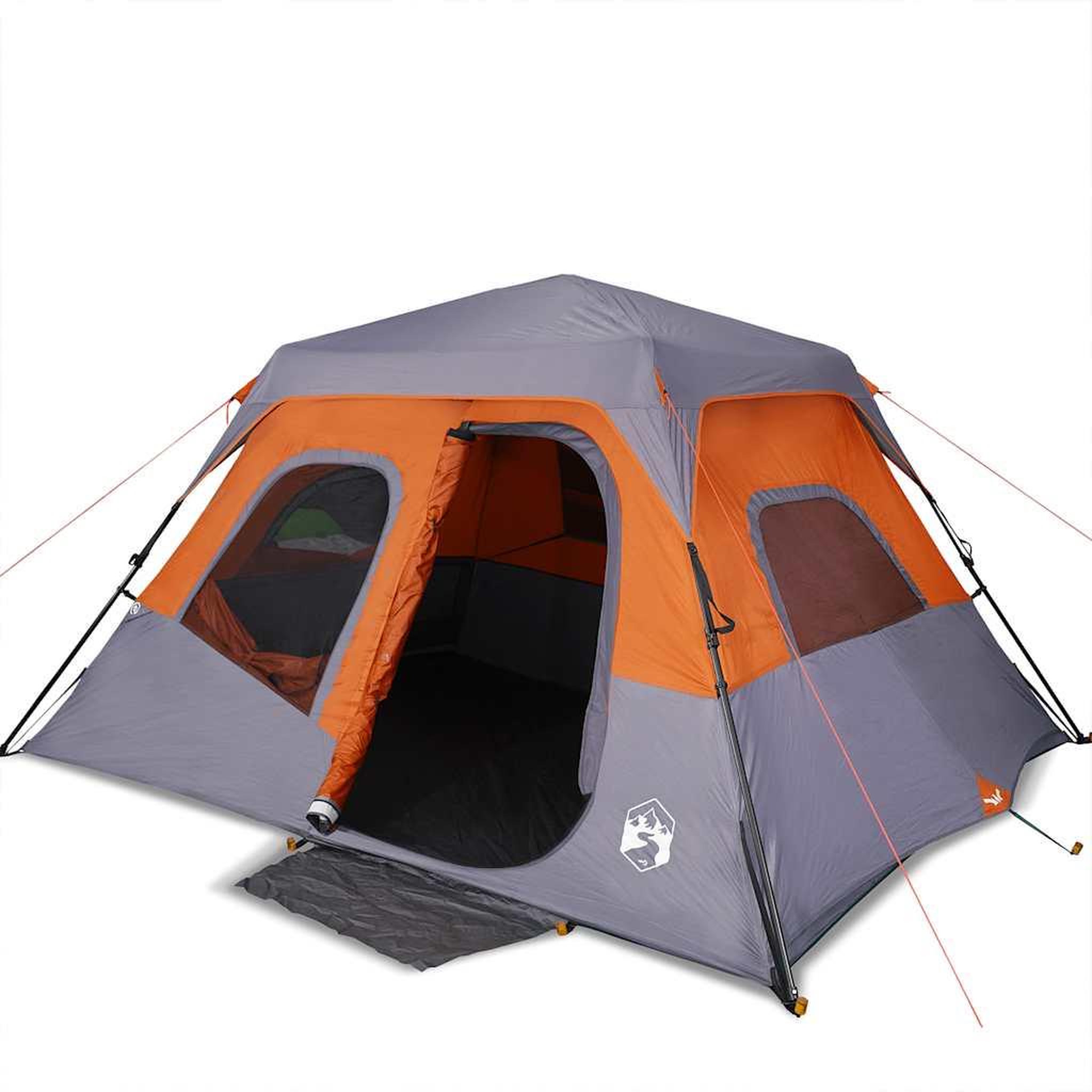 Voir la diapositive 2 : VIDAXL Tente familiale 6 personnes liberation rapide impermeable