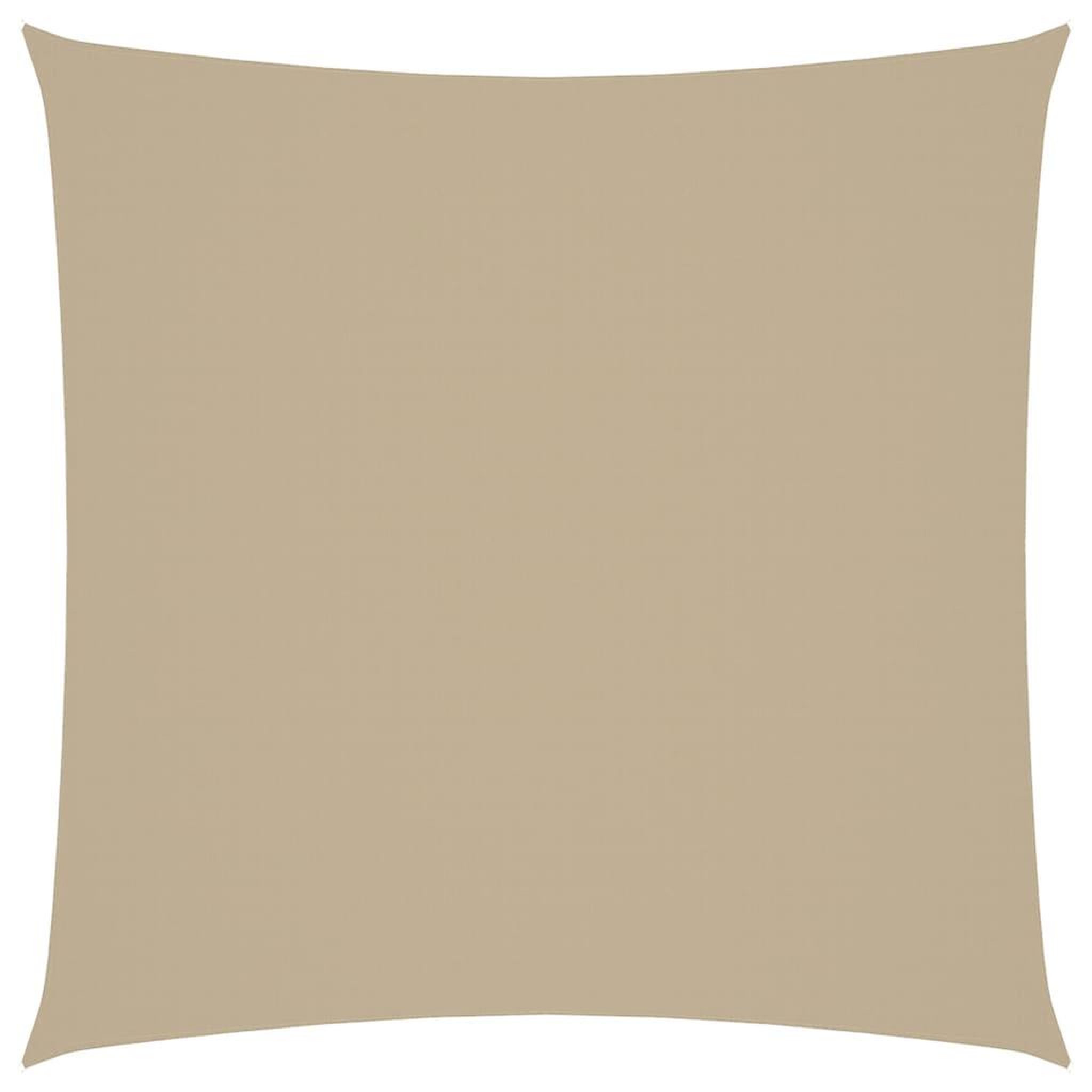 Voir la diapositive 2 : VIDAXL Voile de parasol tissu oxford carre 3x3 m beige