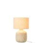 Voir la diapositive 2 : Paris Prix Lampe à Poser en Terre Cuite  Mia  47cm Beige