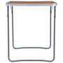 Voir la diapositive 4 : VIDAXL Table pliable de camping avec cadre en metal 80x60 cm