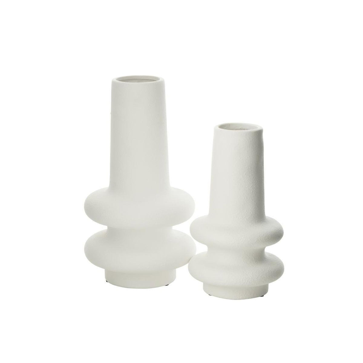 Paris Prix Vase Déco en Argile  Lyra  39cm Blanc