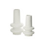 Voir la diapositive 2 : Paris Prix Vase Déco en Argile  Lyra  39cm Blanc