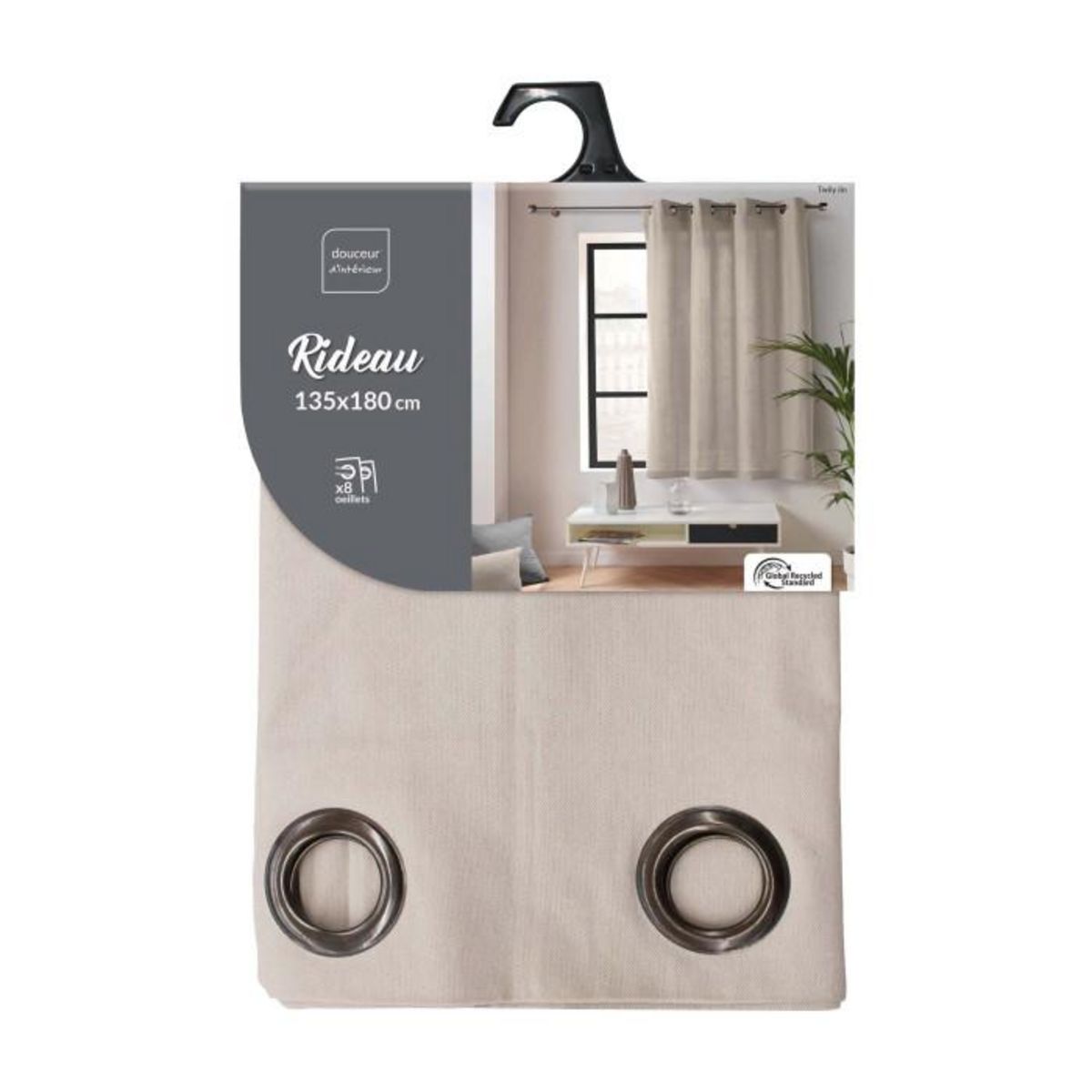 Paris Prix Rideau à Œillets  Twily  135x180cm Lin