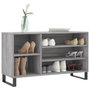Voir la diapositive 3 : VIDAXL Armoire a chaussures Sonoma gris 102x36x60 cm Bois d'ingenierie