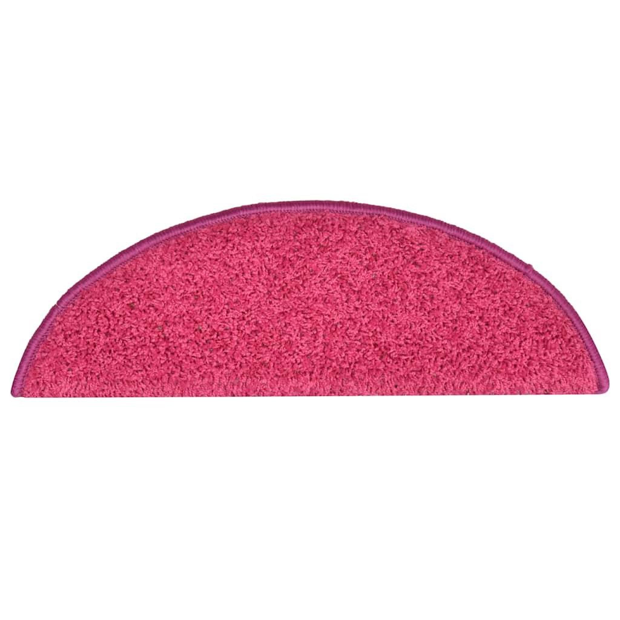Voir la diapositive 4 : VIDAXL Tapis d'escalier 30 pcs rose 56x17x3 cm