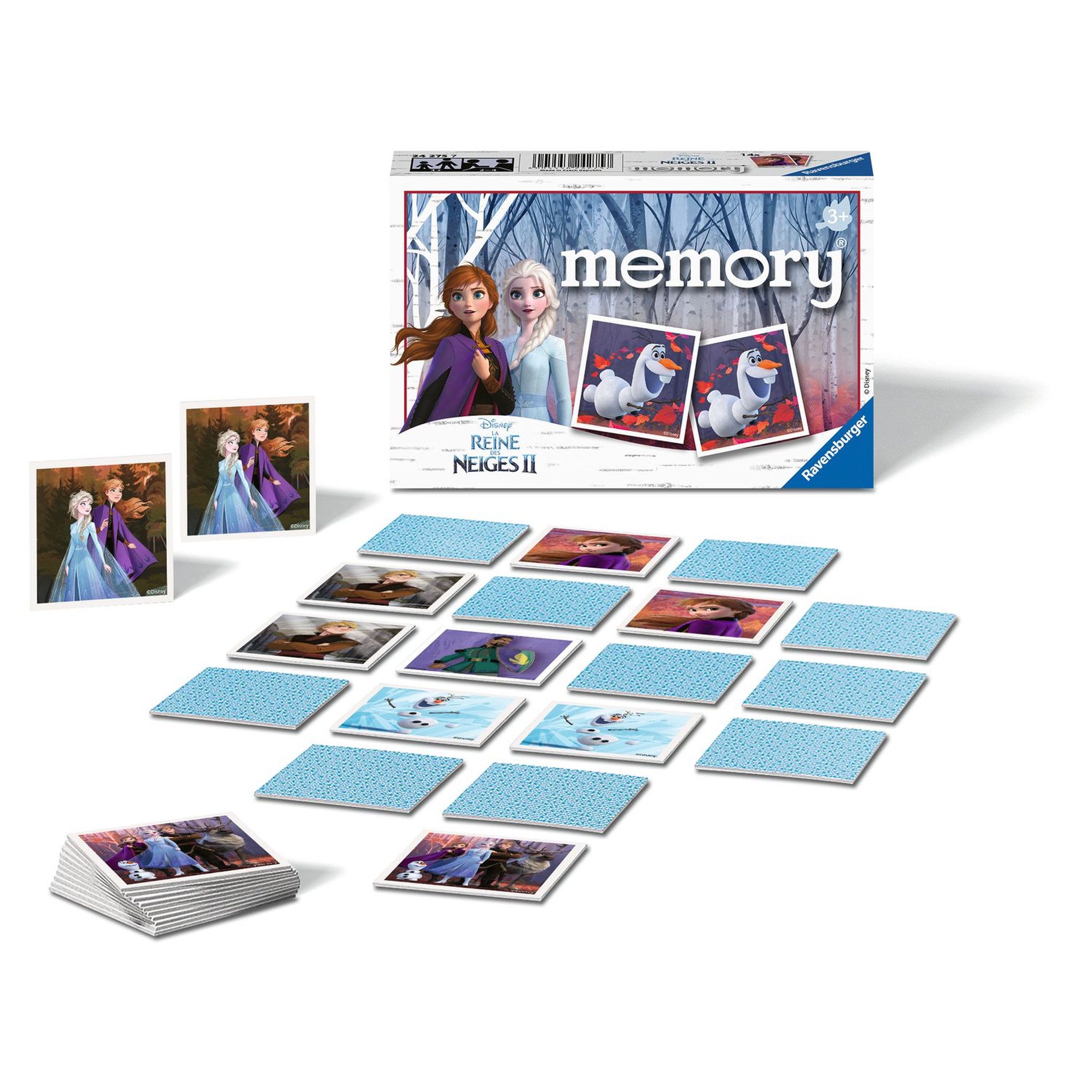 Voir la diapositive 2 : RAVENSBURGER Jeu Memory Disney La Reine des Neiges 2