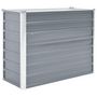 Voir la diapositive 2 : VIDAXL Lit sureleve de jardin Acier galvanise 100x40x77 cm Gris