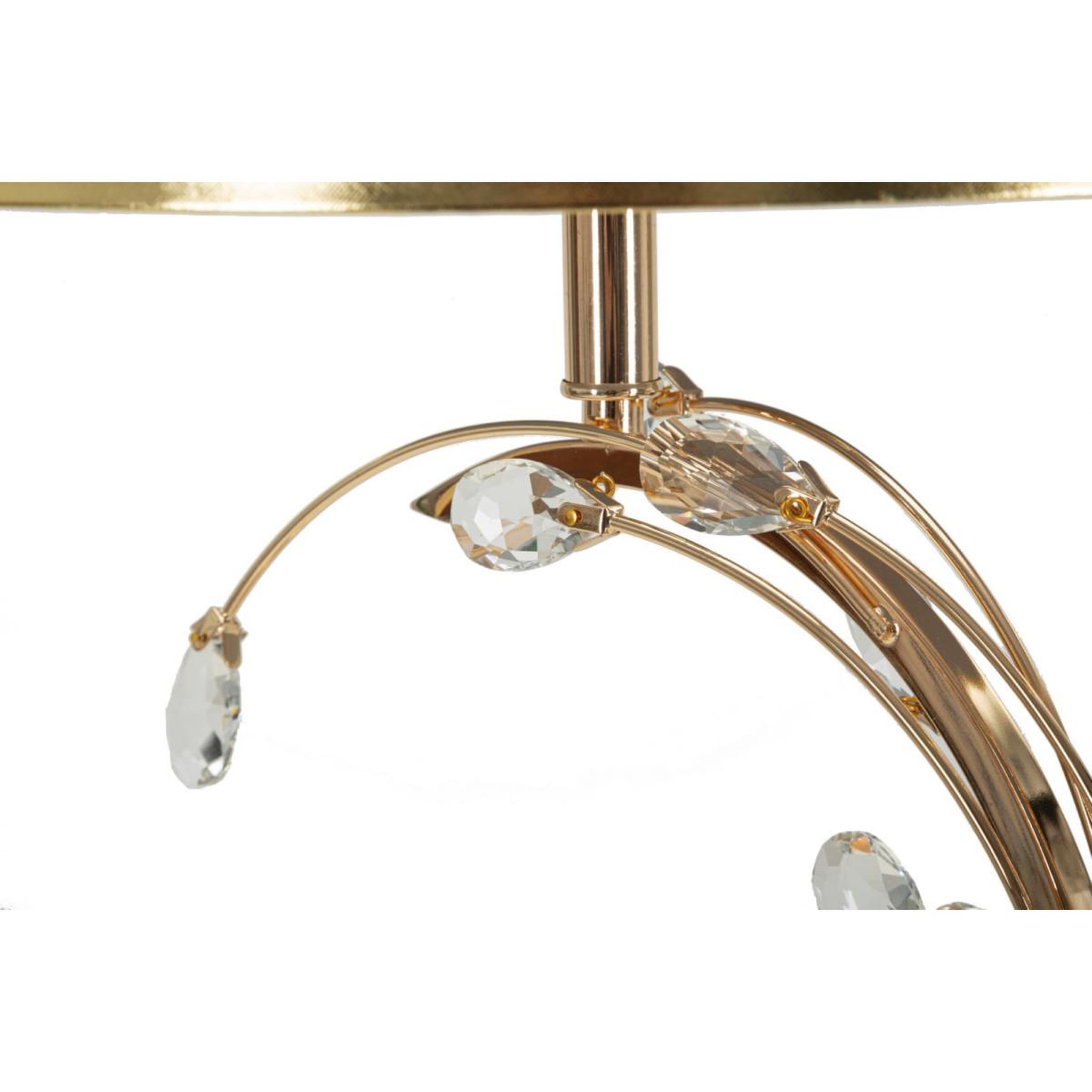 Voir la diapositive 2 : Paris Prix Lampe à poser design en métal  bruxelles  65cm or
