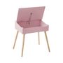 Voir la diapositive 3 : ATMOSPHERA Bureau Pupitre écolier enfant en bois JOY