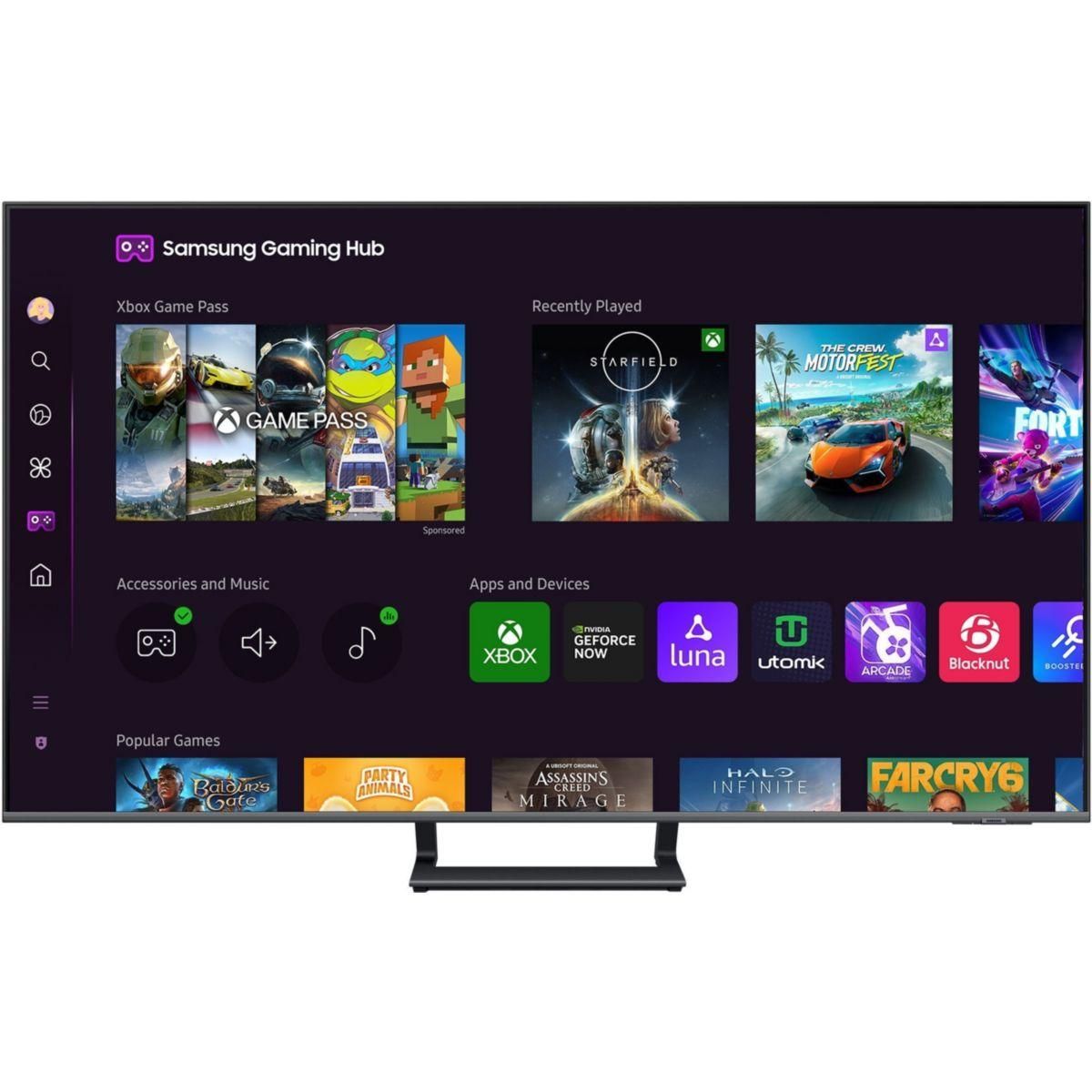 Samsung TV QLED TQ75Q72D 4K UHD AI Smart TV 2024