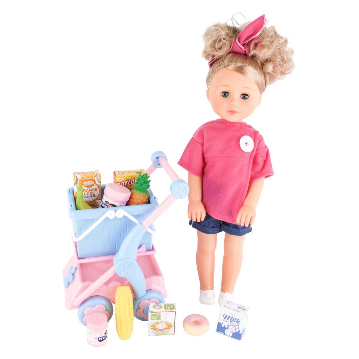 One Two Fun Coffret mon bébé 30 cm et accessoires pas cher 