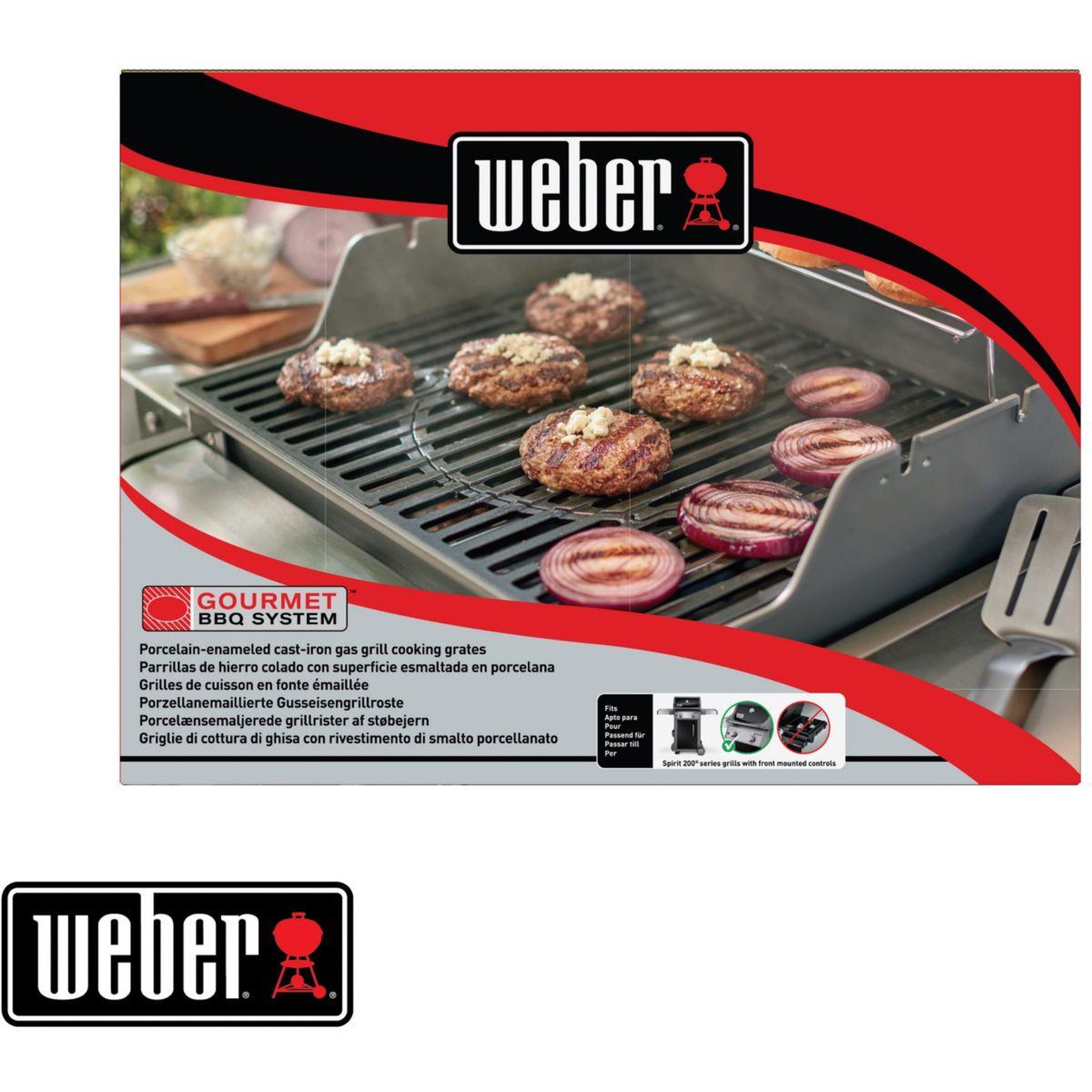 Voir la diapositive 5 : Weber Grille barbecue gbs gourmet bbq system pour spirit 200