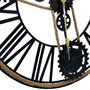 VIDAXL Horloge murale Noir 70 cm Metal