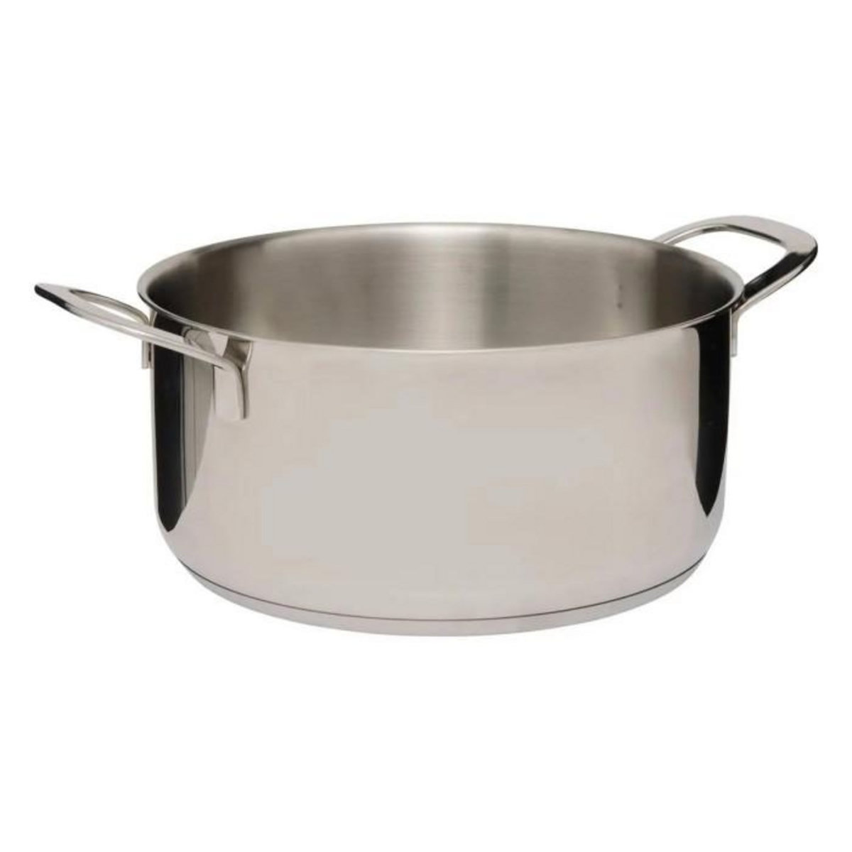 FIVE Lot de 2 Faitouts en Inox  Brillance  24cm Argent