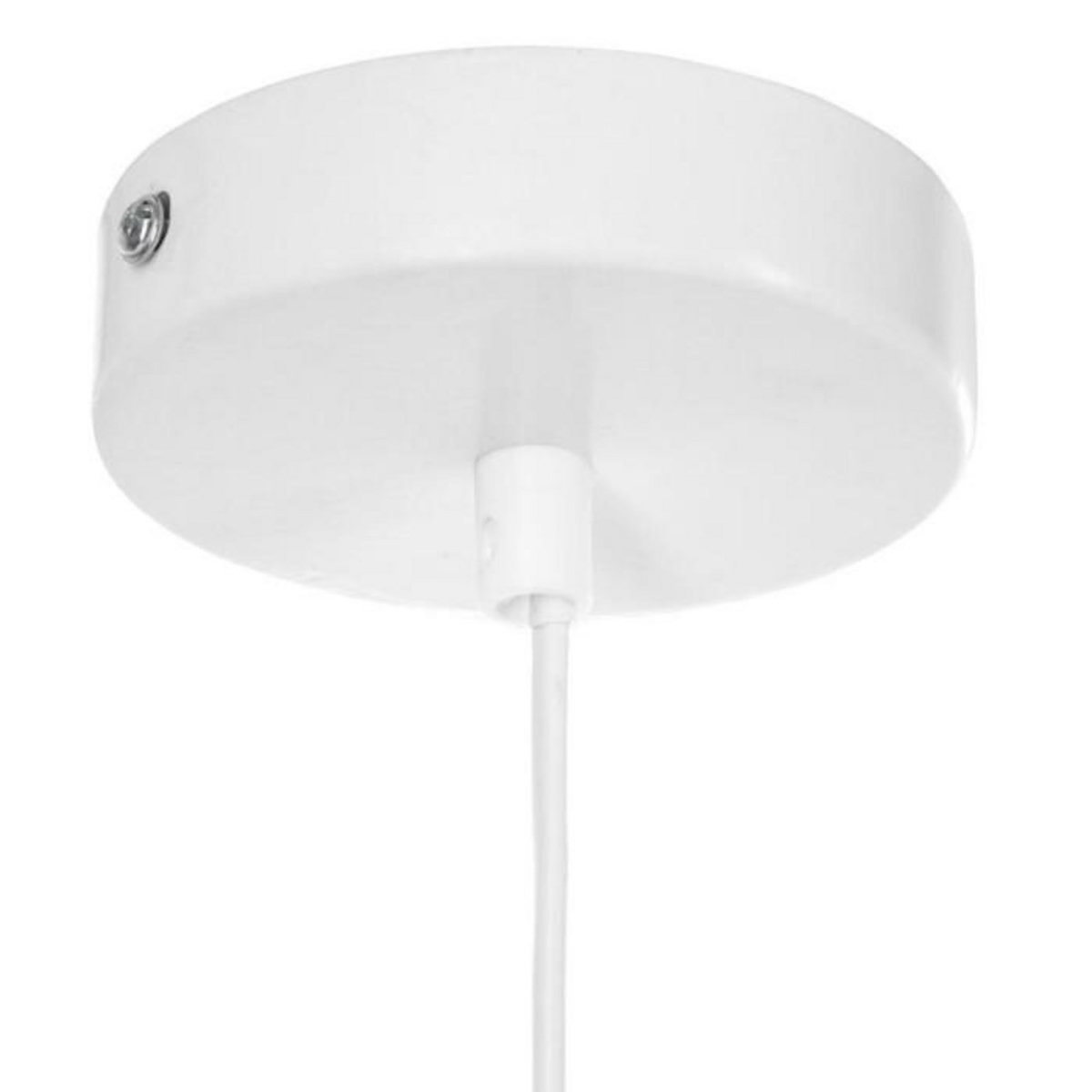 ATMOSPHERA Lampe Suspension Design  Métal & Bois  32cm Blanc