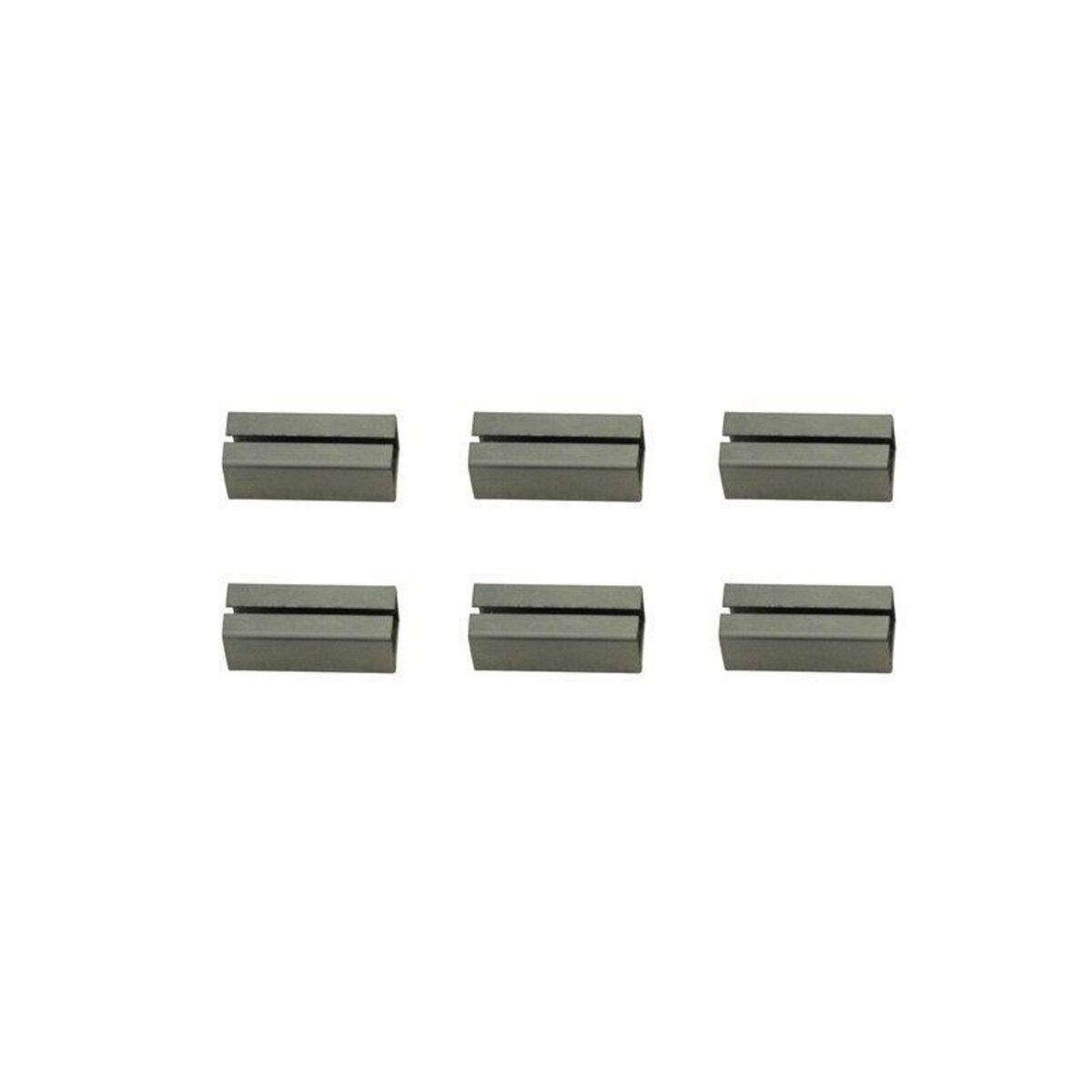 CENTRALE BRICO Lot De 6 Fourreaux Acier Zingué, L.2 X L.0.7