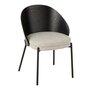 Voir la diapositive 1 : Paris Prix Chaise Design  Lone  74cm Noir & Gris