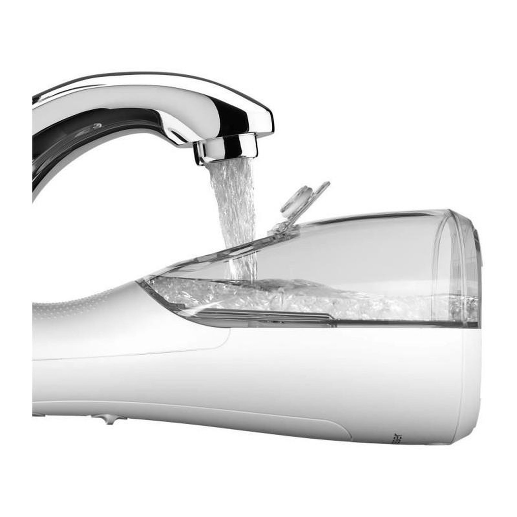 Voir la diapositive 5 : Waterpik Jet Dentaire - WATERPIK - WF-13 Pearl - Blanc - Sans fil - Rechargeable - 2 Niveaux de pression - 4 Embouts