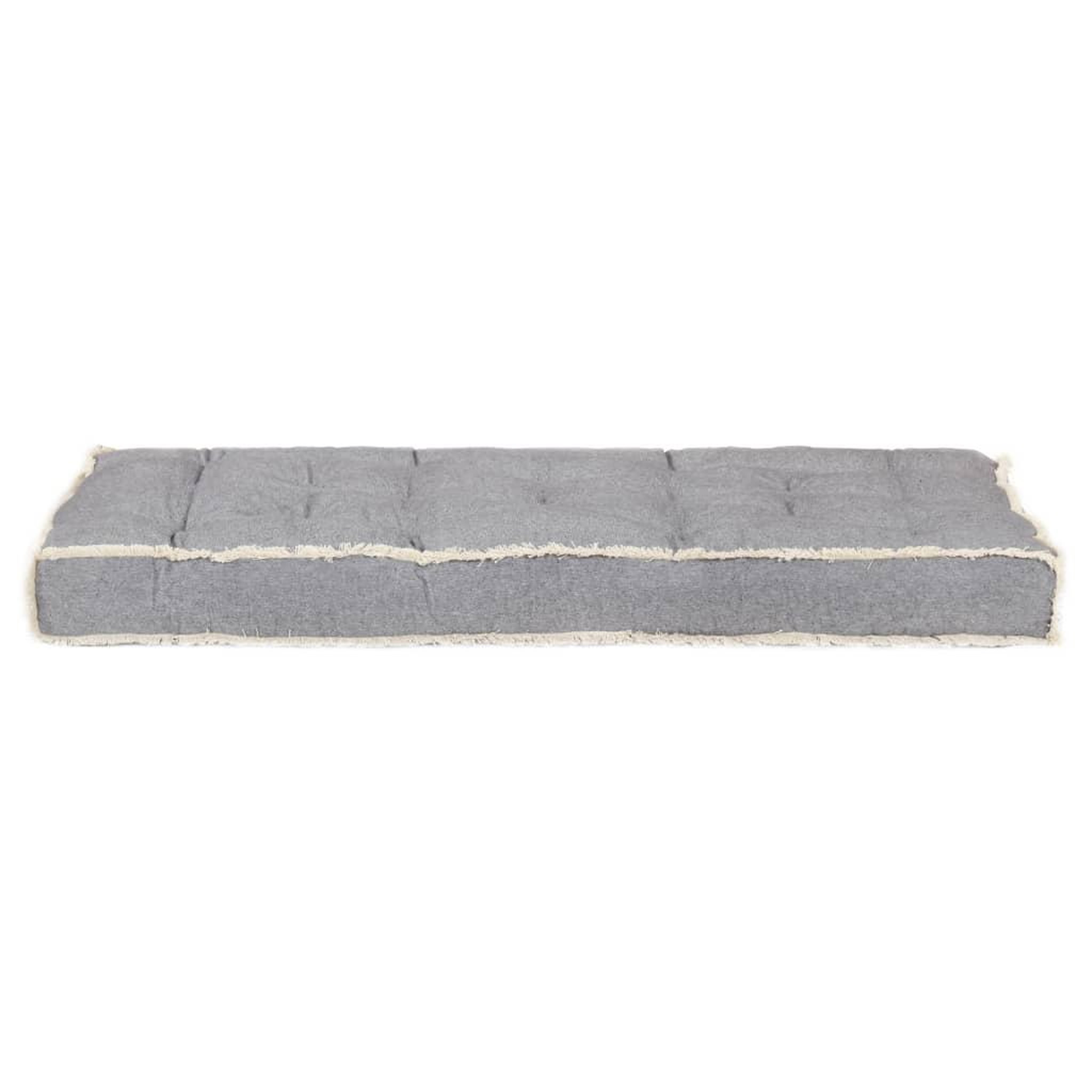 Voir la diapositive 2 : VIDAXL Coussin de canape palette Anthracite 120x80x10 cm