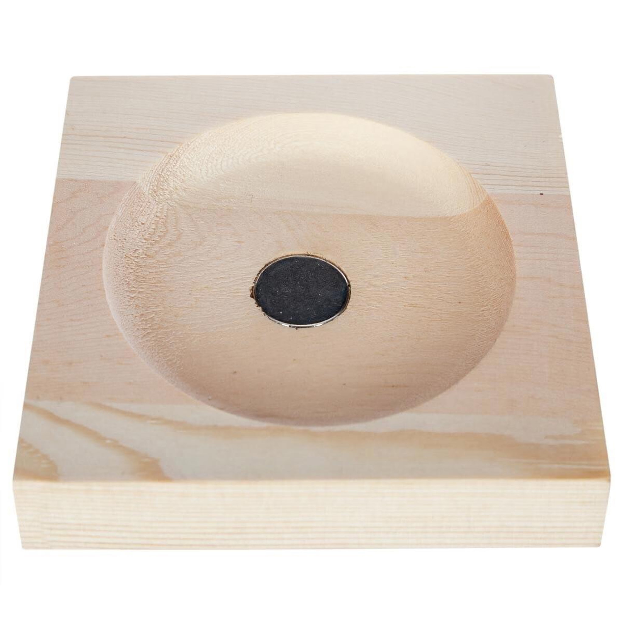 Voir la diapositive 4 : ATMOSPHERA Sablier déco  magnétique  15cm noir