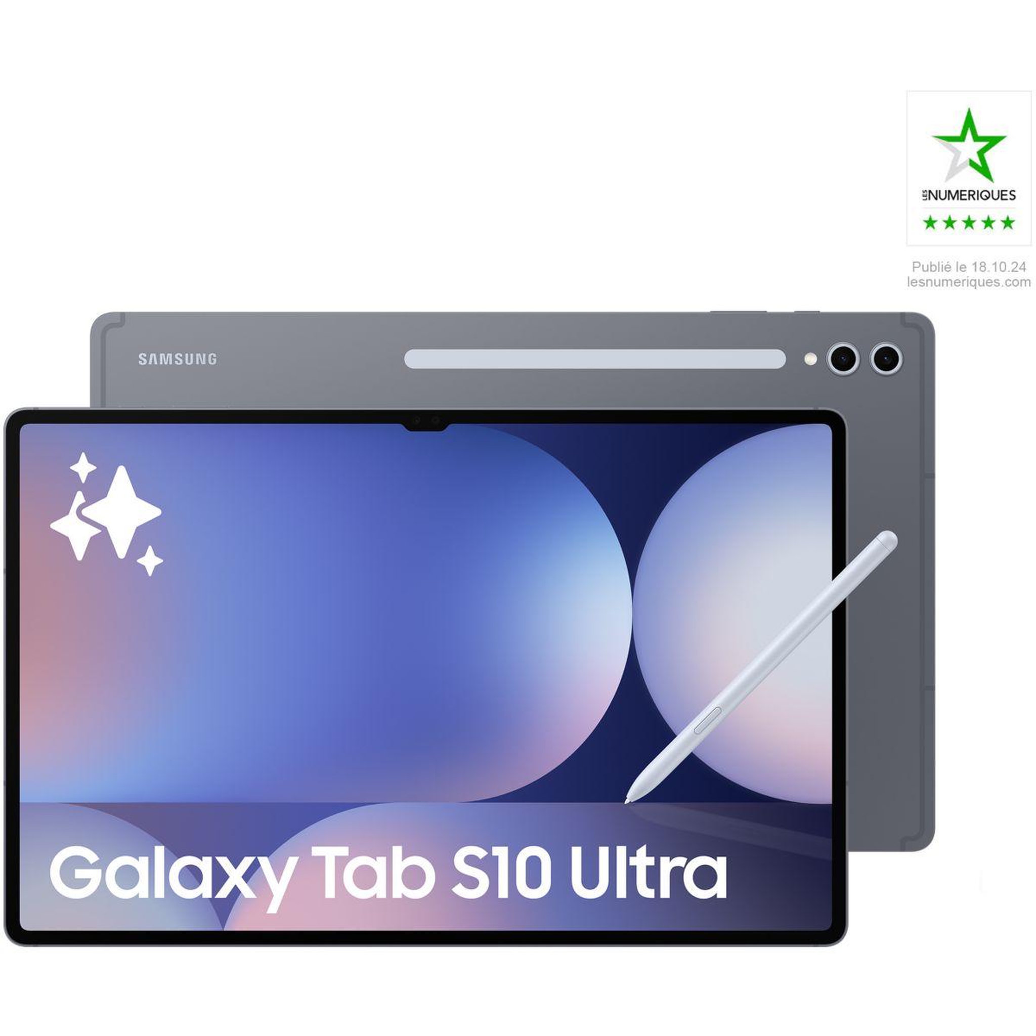 Samsung Tablette Android Galaxy Tab S10 Ultra 14.6 512Go Gris avec Galaxy IA