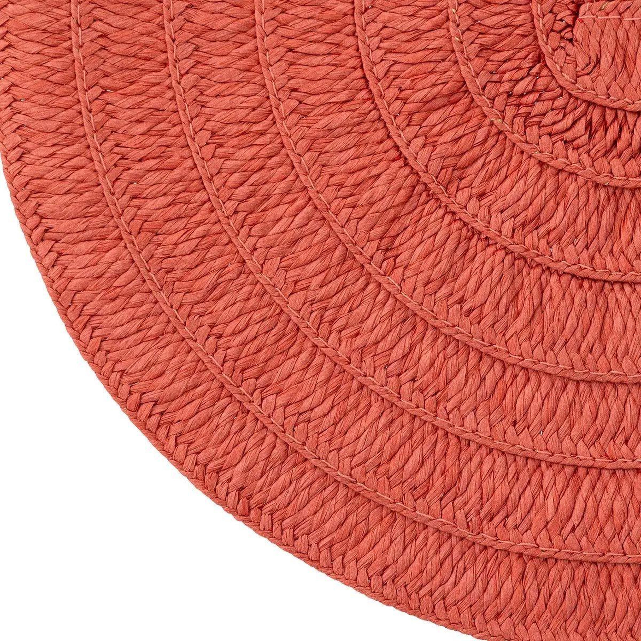 Voir la diapositive 2 : SECRET DE GOURMET Set de table déco  olivia  38cm orange